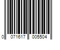 Barcode Image for UPC code 0071617005504