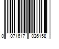 Barcode Image for UPC code 0071617026158