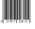 Barcode Image for UPC code 0071617028114