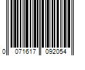 Barcode Image for UPC code 0071617092054