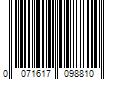 Barcode Image for UPC code 0071617098810