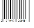 Barcode Image for UPC code 0071617206581