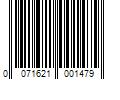 Barcode Image for UPC code 0071621001479