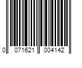 Barcode Image for UPC code 0071621004142