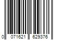 Barcode Image for UPC code 0071621629376