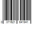 Barcode Image for UPC code 0071621641941