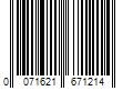 Barcode Image for UPC code 0071621671214