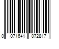 Barcode Image for UPC code 0071641072817