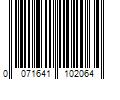 Barcode Image for UPC code 0071641102064