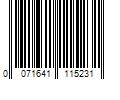 Barcode Image for UPC code 0071641115231