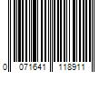 Barcode Image for UPC code 0071641118911