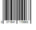 Barcode Image for UPC code 0071641119963