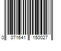 Barcode Image for UPC code 0071641150027