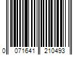 Barcode Image for UPC code 0071641210493