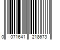 Barcode Image for UPC code 0071641218673