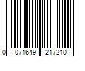 Barcode Image for UPC code 0071649217210