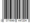 Barcode Image for UPC code 0071649447204