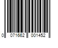 Barcode Image for UPC code 0071662001452