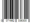 Barcode Image for UPC code 0071662036300