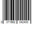 Barcode Image for UPC code 0071662042400