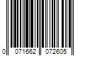 Barcode Image for UPC code 0071662072605