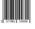 Barcode Image for UPC code 0071662109899