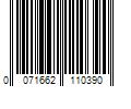 Barcode Image for UPC code 0071662110390