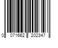 Barcode Image for UPC code 0071662202347