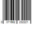 Barcode Image for UPC code 0071662232221