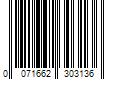 Barcode Image for UPC code 0071662303136