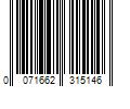 Barcode Image for UPC code 0071662315146