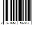 Barcode Image for UPC code 0071662582012