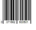 Barcode Image for UPC code 0071662600501