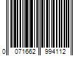 Barcode Image for UPC code 0071662994112