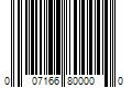 Barcode Image for UPC code 007166800000