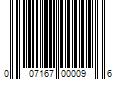 Barcode Image for UPC code 007167000096