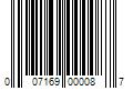 Barcode Image for UPC code 007169000087