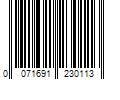 Barcode Image for UPC code 0071691230113