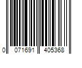 Barcode Image for UPC code 0071691405368