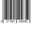 Barcode Image for UPC code 0071691409359