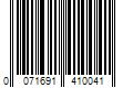 Barcode Image for UPC code 0071691410041