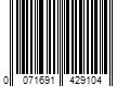 Barcode Image for UPC code 0071691429104