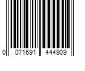 Barcode Image for UPC code 0071691444909