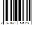 Barcode Image for UPC code 0071691535140