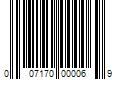 Barcode Image for UPC code 007170000069