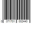 Barcode Image for UPC code 0071701002440