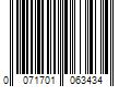 Barcode Image for UPC code 0071701063434