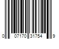 Barcode Image for UPC code 007170317549