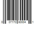 Barcode Image for UPC code 007170800041