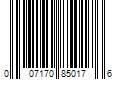 Barcode Image for UPC code 007170850176